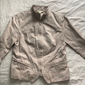 Banana republic zip up blazer